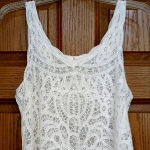 Lace tank top